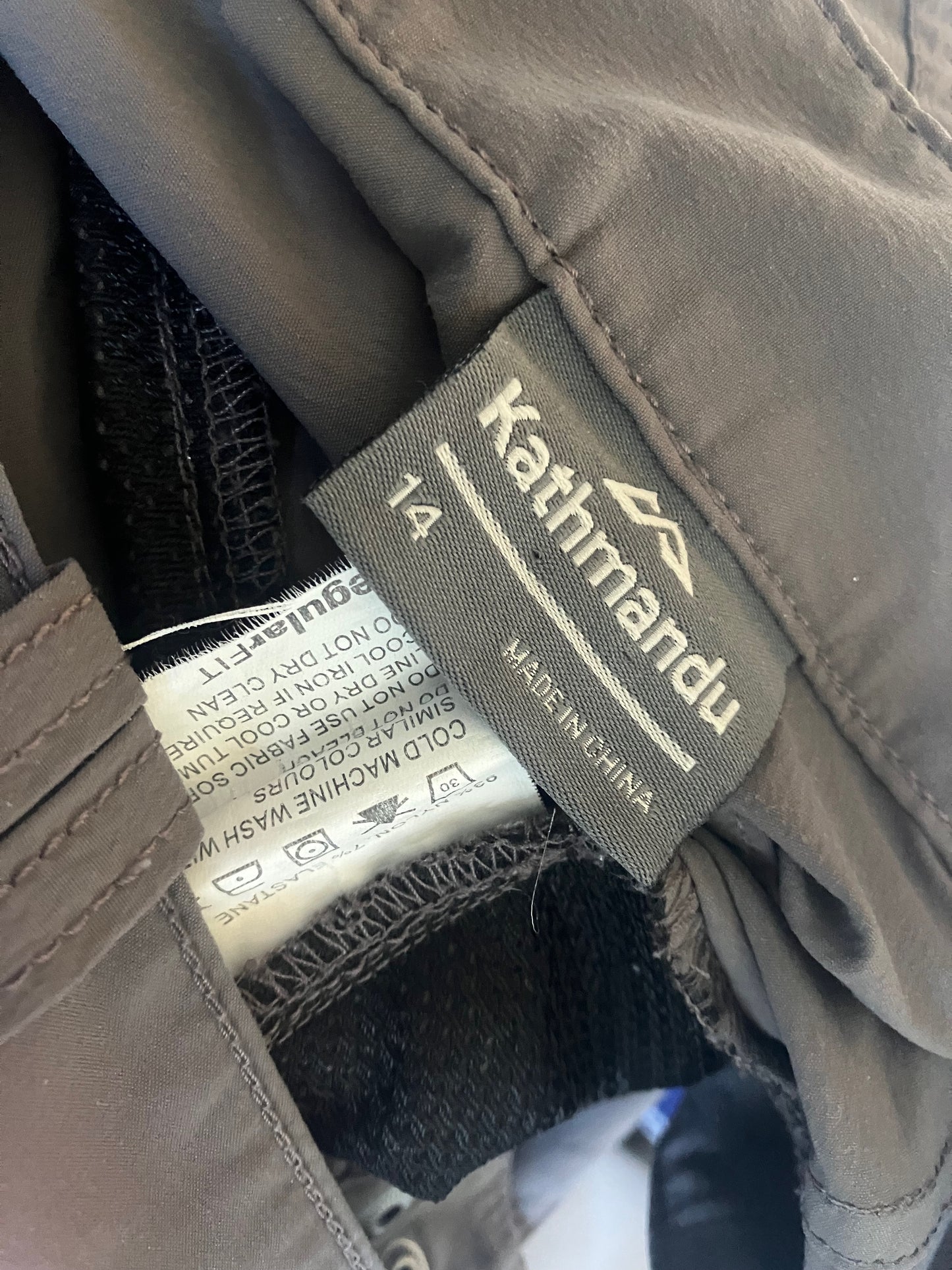 Kathmandu Outdoor Pants Adjustable Length - Size: 14