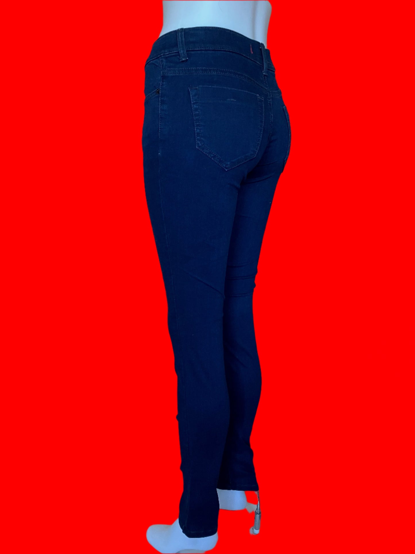 Guess Starlet Skinny Jeans Dark Navy In Excellent Condition - Size: 28/32