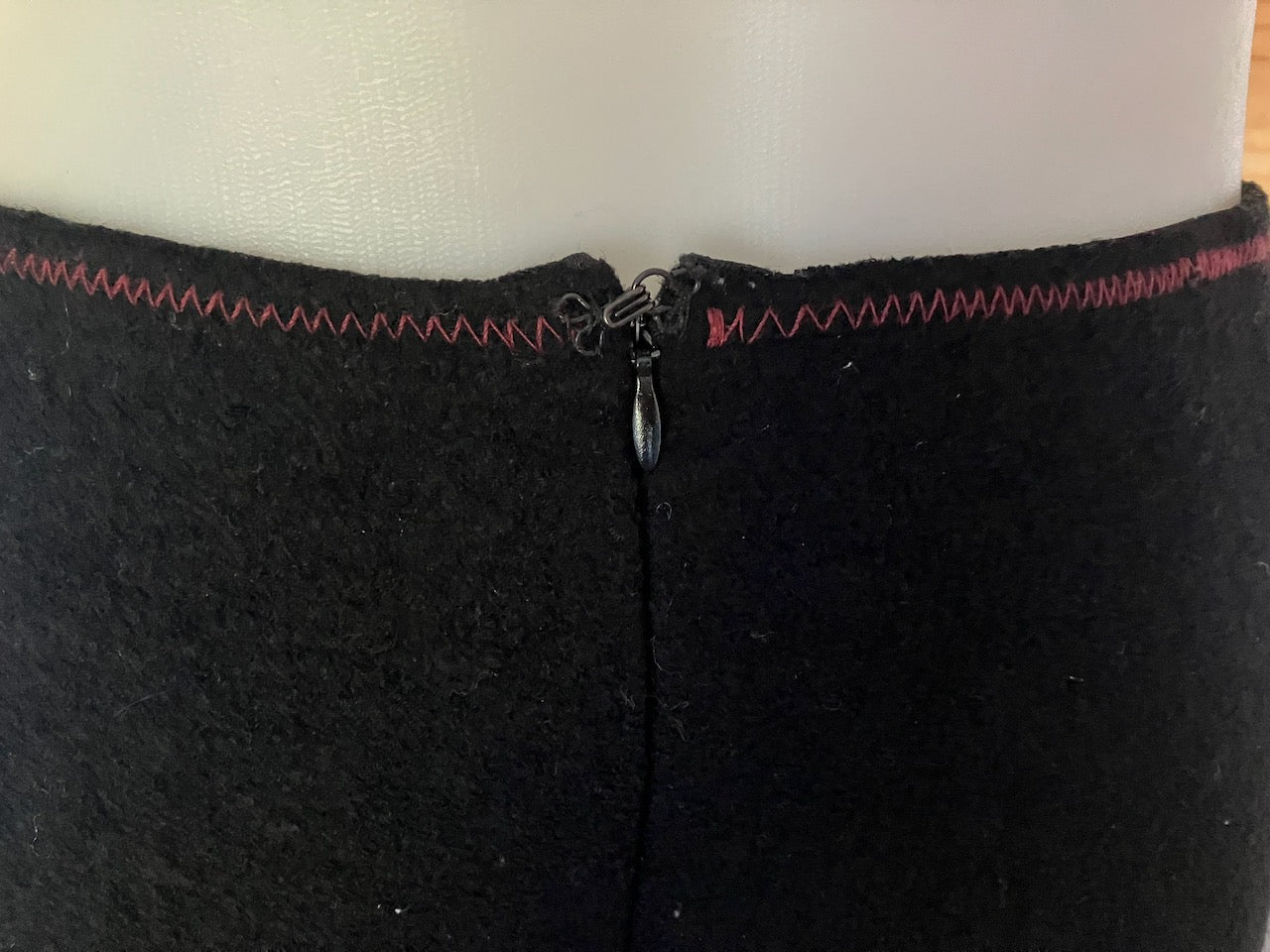Vintage - Animale of France Toasty Wool Skirt - Size: L