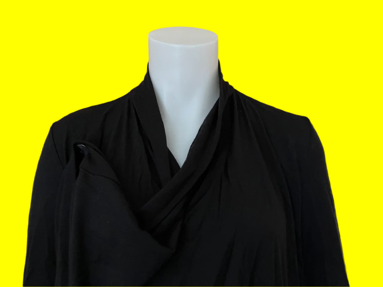 Icebreaker - Flowing Black Cardigan Excellent Condition - Size: S (Generous Fit)