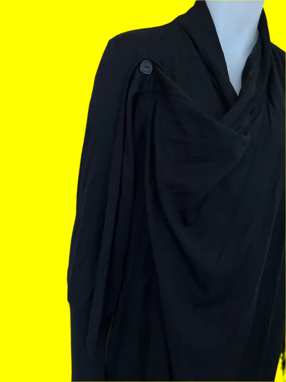 Icebreaker - Flowing Black Cardigan Excellent Condition - Size: S (Generous Fit)