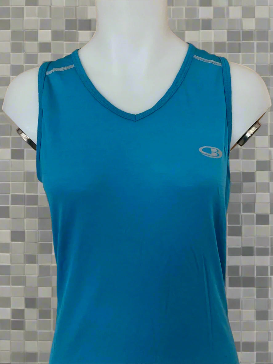 Icebreaker - Striking Blue 150 Ultralite Singlet - Size: XL