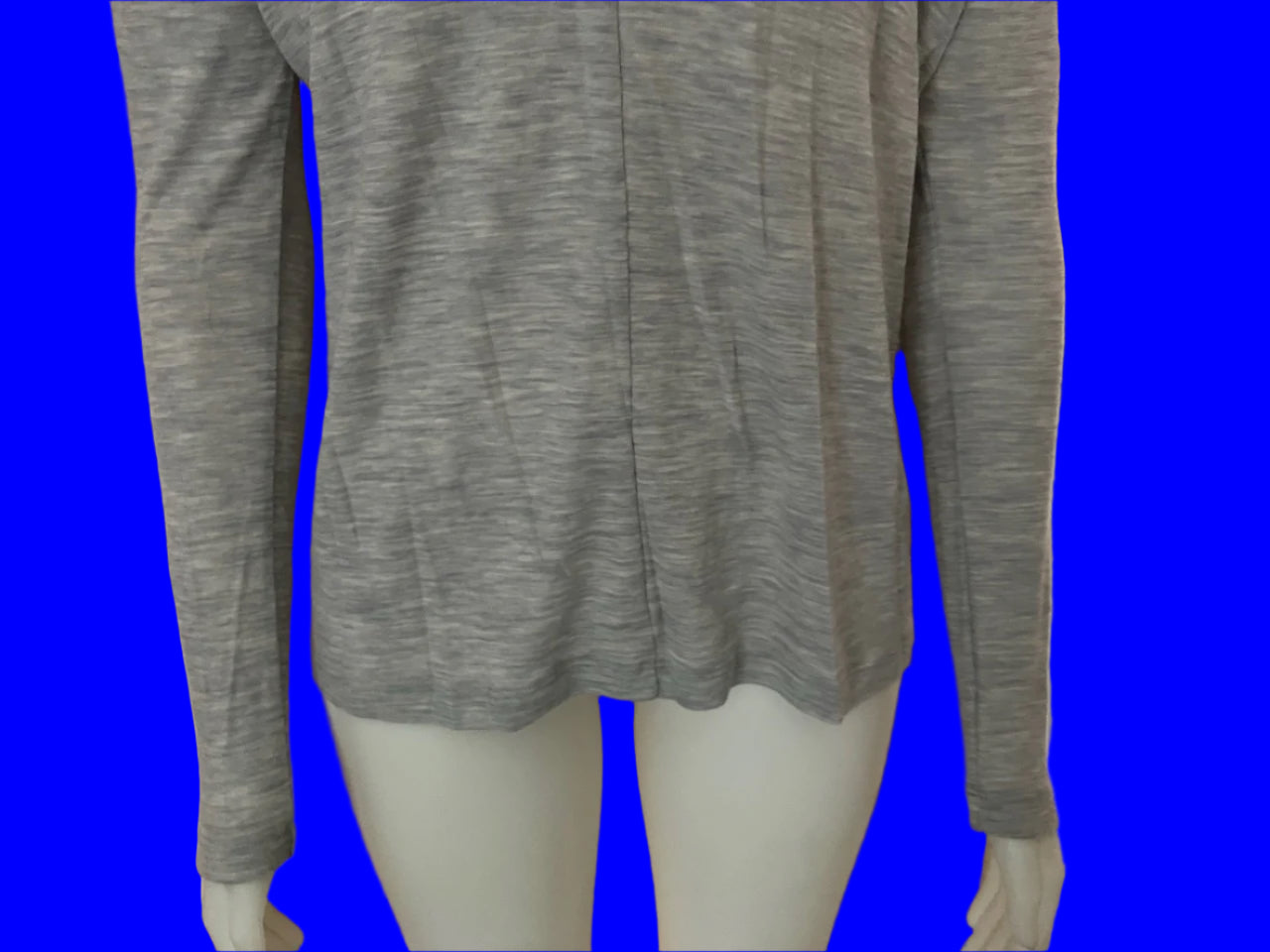 Kookai - Pure Merino Top in Space Marle - Size: 8