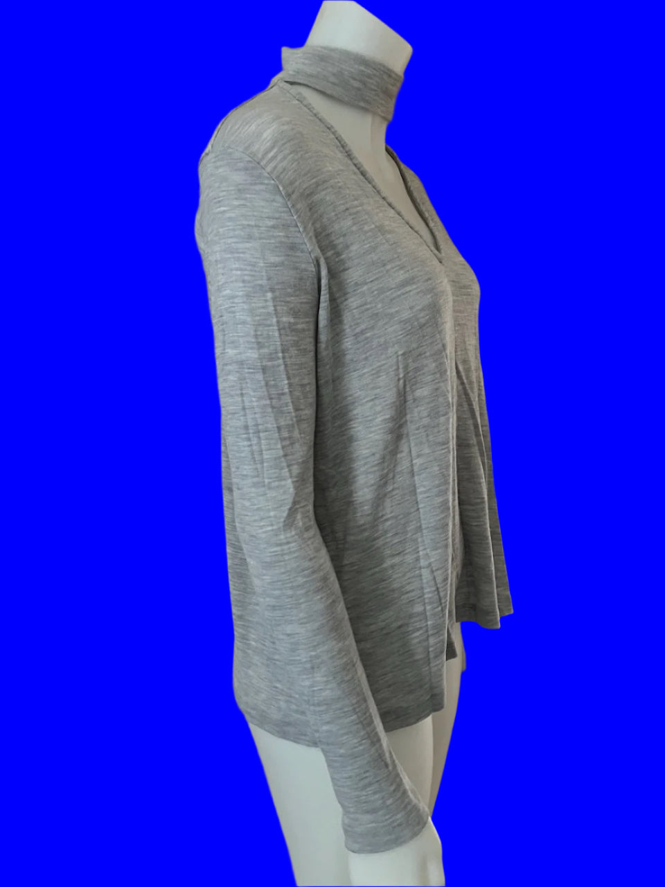 Kookai - Pure Merino Top in Space Marle - Size: 8