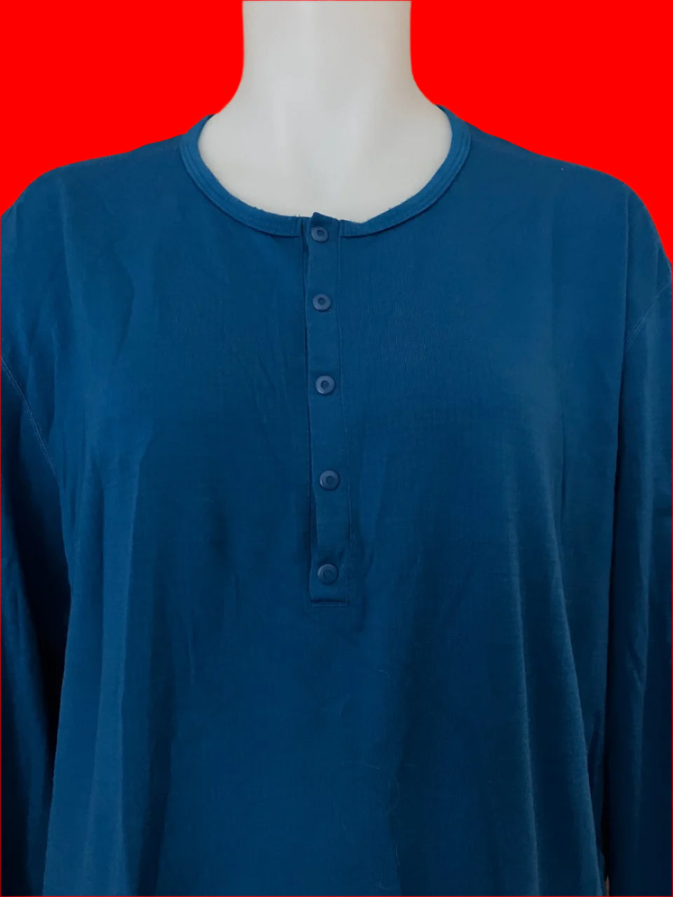 Icebreaker - Blue Top With Domes - Unisex - Size: XL