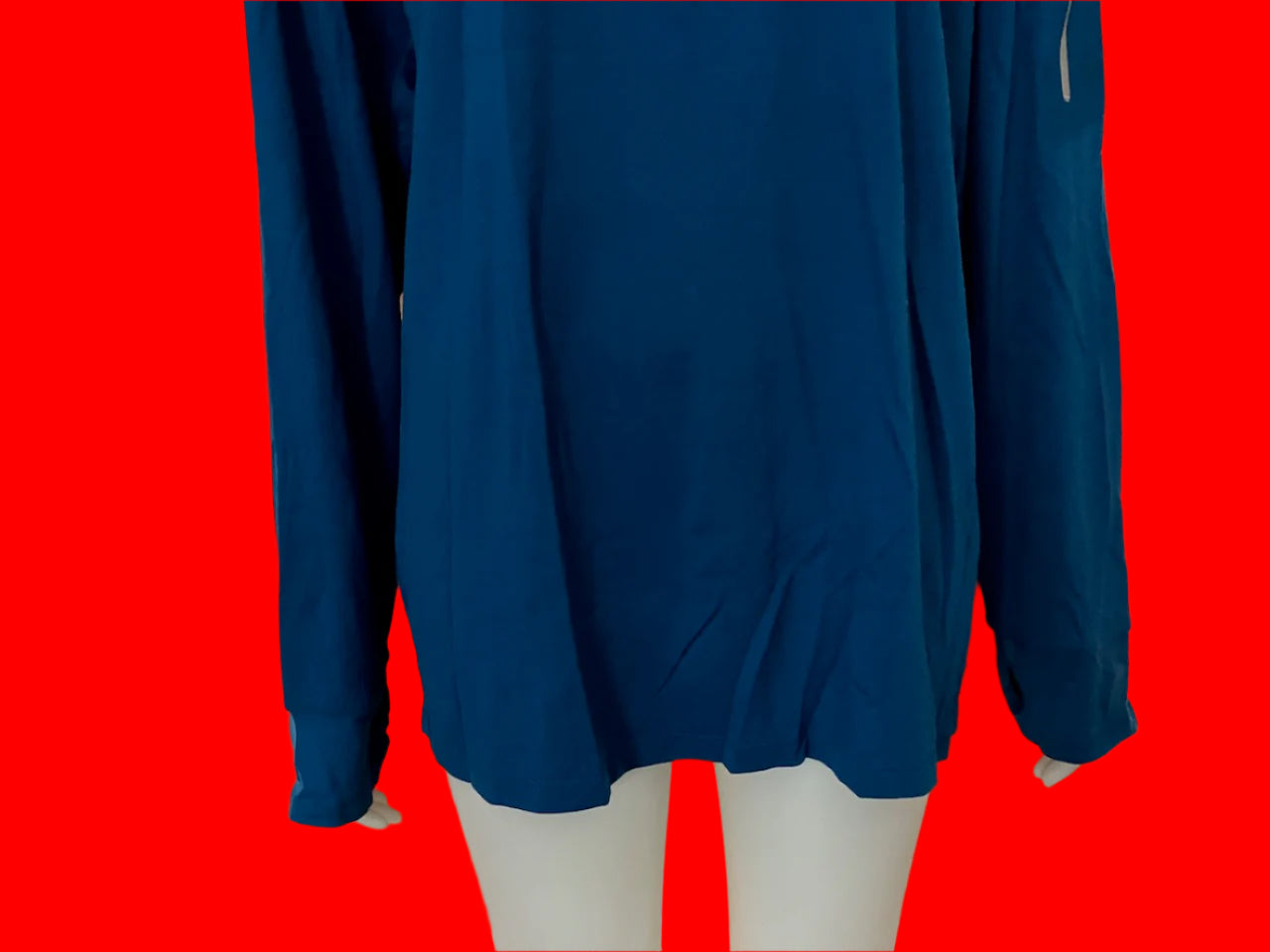 Icebreaker - Blue Top With Domes - Unisex - Size: XL