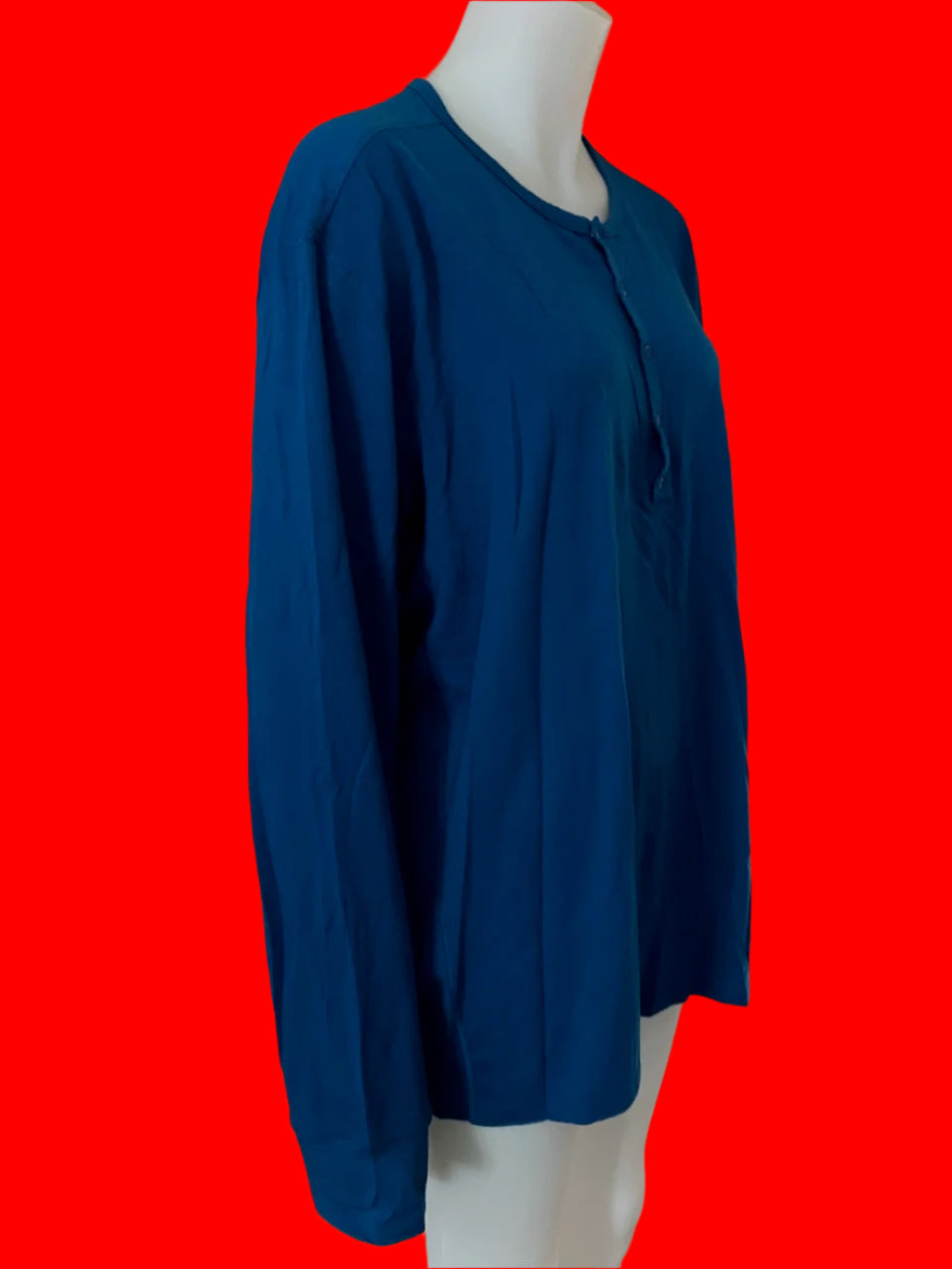 Icebreaker - Blue Top With Domes - Unisex - Size: XL