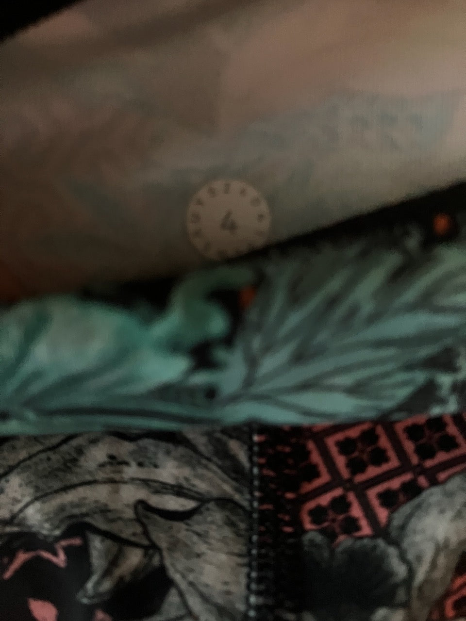 Lululemon - Tropical Print Leggings in Excellent Condition - Size: Lulu 4