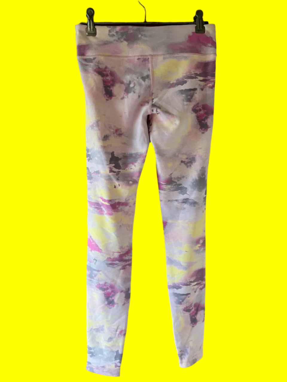 Ivivva by Lululemon - Pink Splash Leggings for Teens - Size: 12