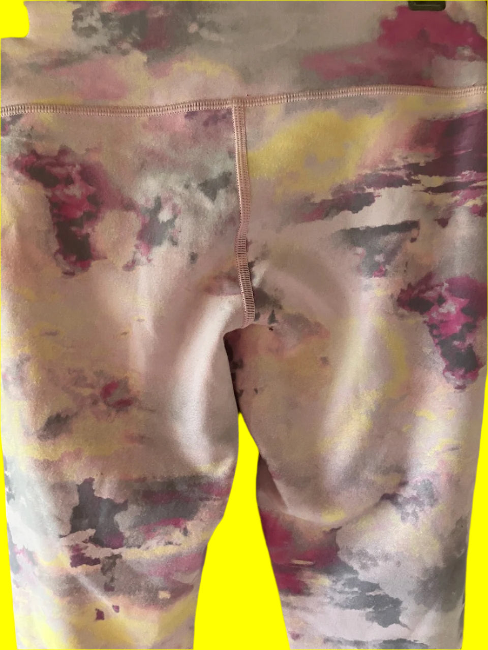 Ivivva by Lululemon - Pink Splash Leggings for Teens - Size: 12