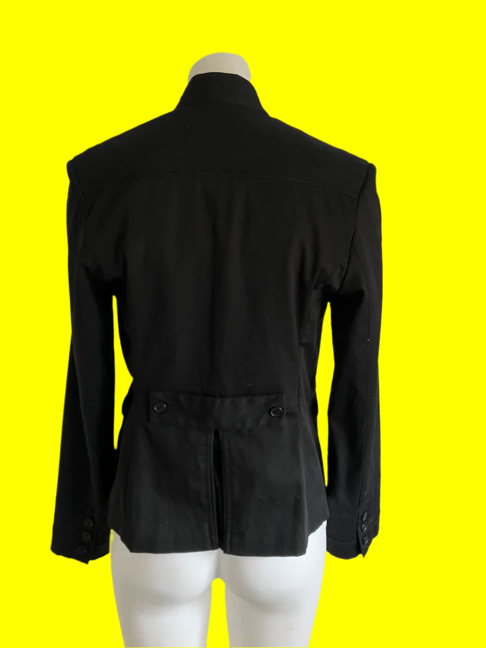 Max - Black Blazer With Pockets Size: 10