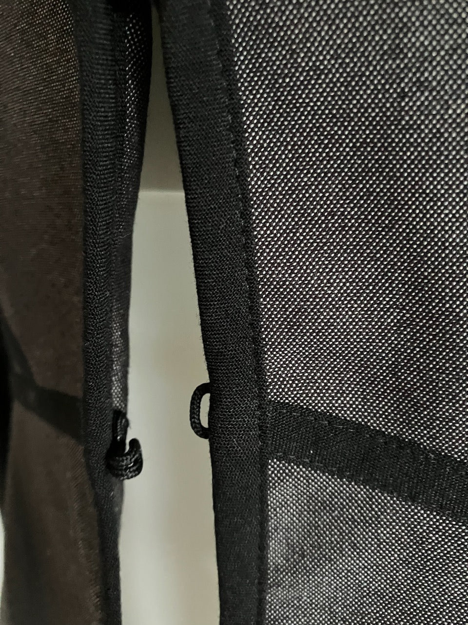 Jacqui E - Grey Blazer With Black Trim - Size: 12