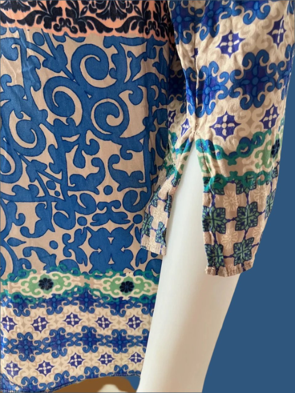 Loobies Story - Silk Top With Embellishment - Size: 12