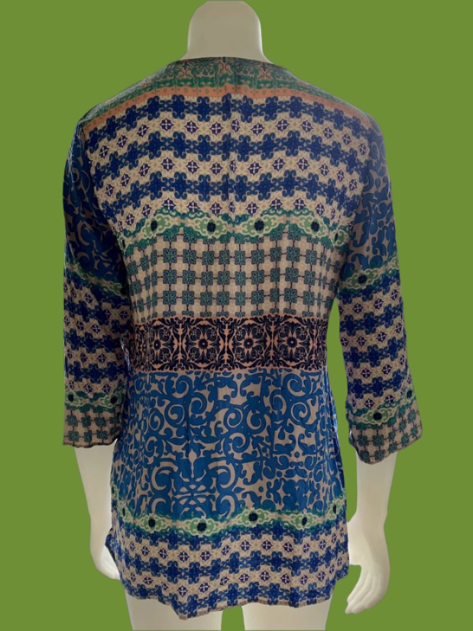 Loobies Story - Silk Top With Embellishment - Size: 12