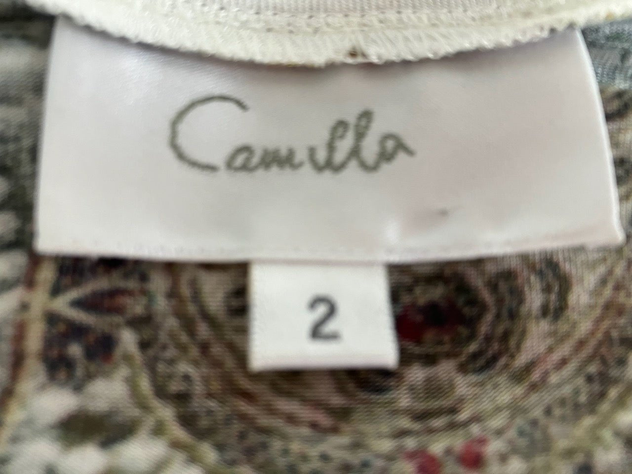 Camilla - Australian Designer Tee - Size: 2