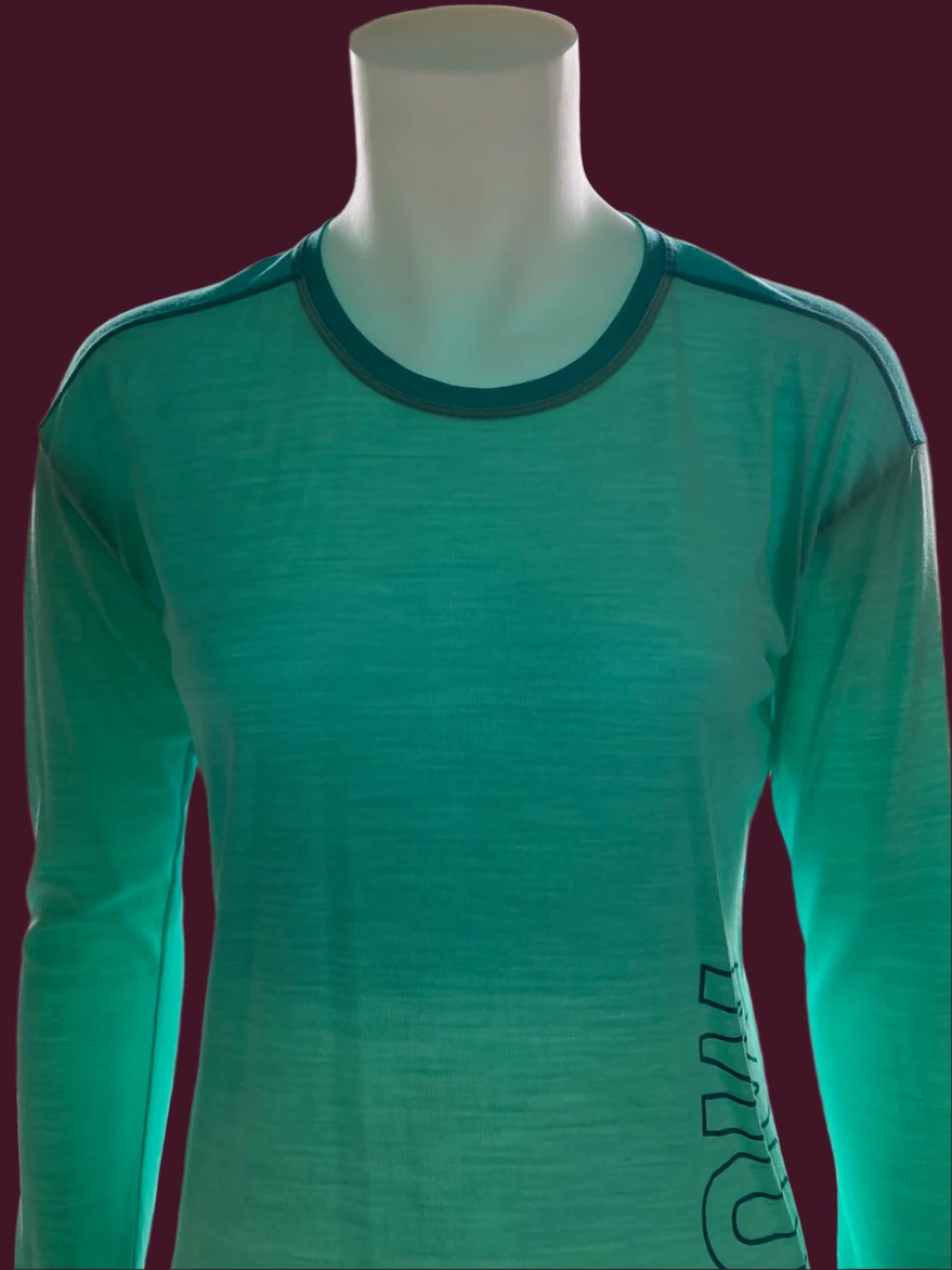 Mons Royale - Blue Merino Top - Size: S
