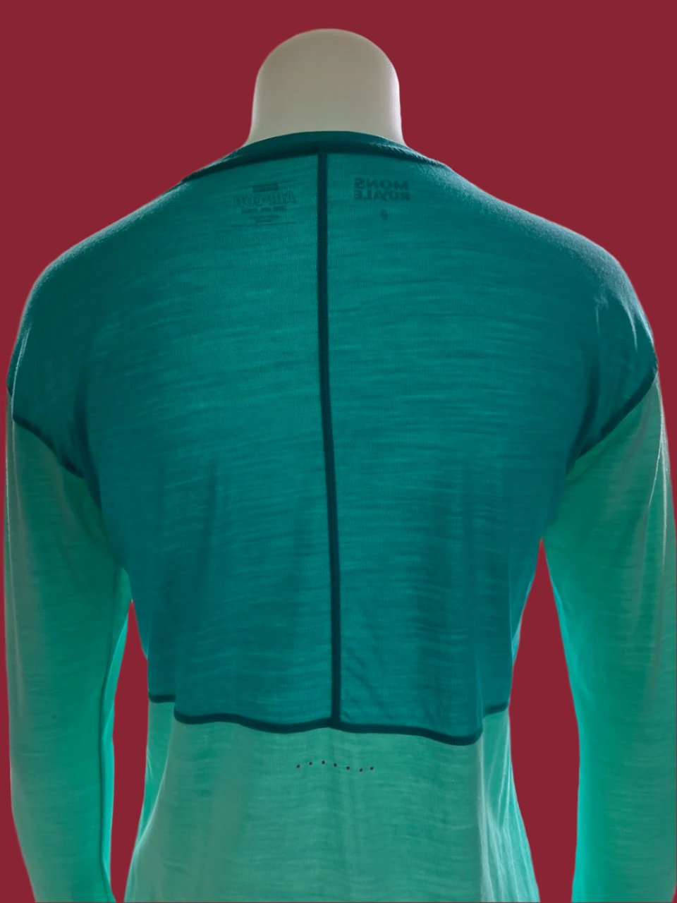 Mons Royale - Blue Merino Top - Size: S