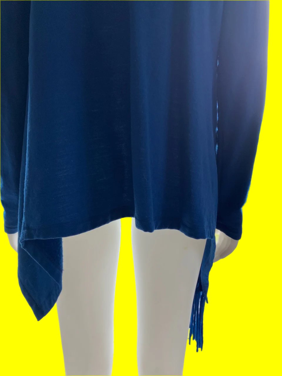 Bettie Monroe - NZ Designer - Navy Blue Merino Cardigan - Size: S