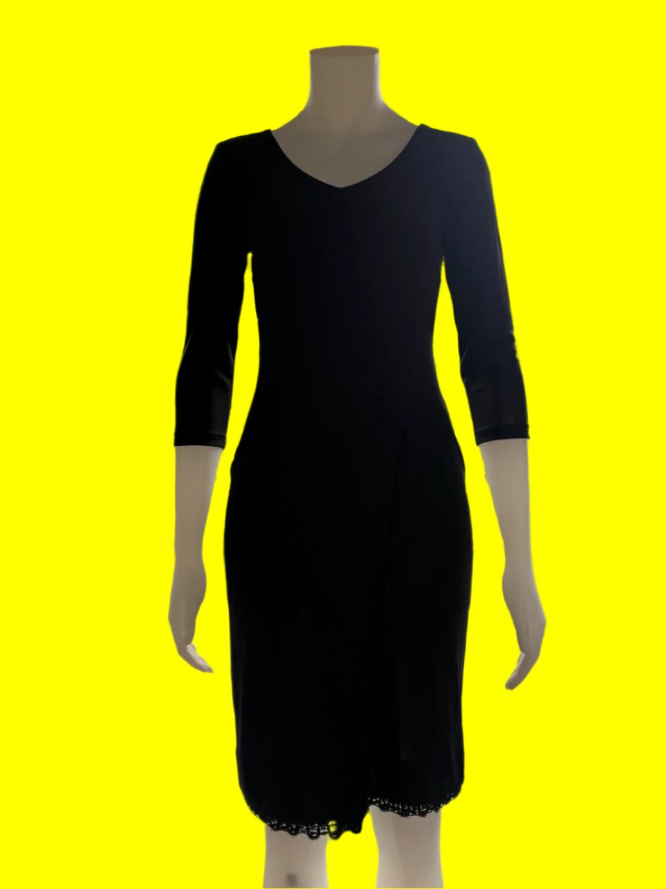 Adrienne Winkelmann - NZ Designer - Little Black Dress - Size: 8