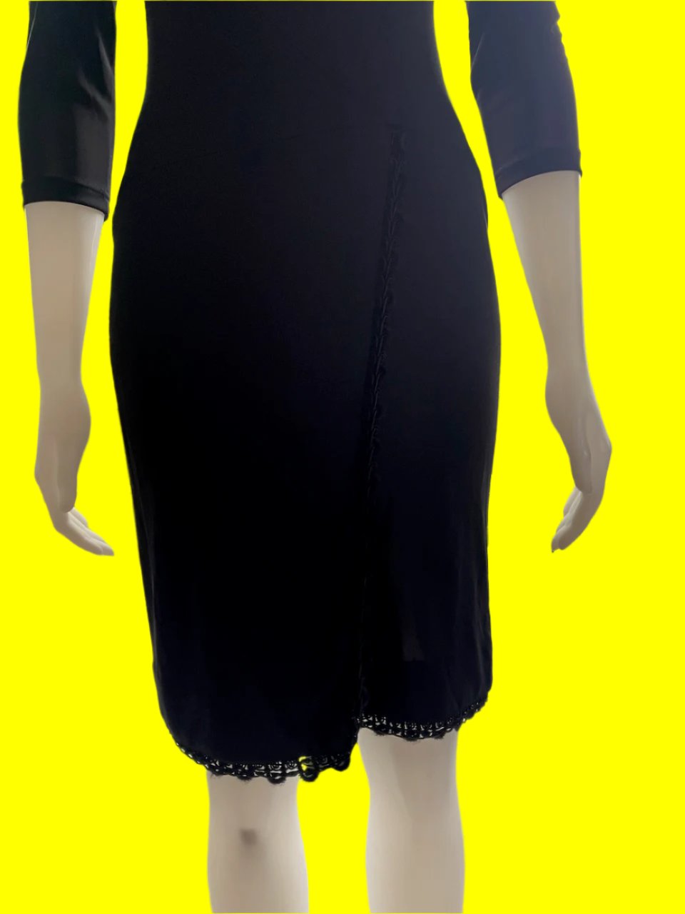 Adrienne Winkelmann - NZ Designer - Little Black Dress - Size: 8