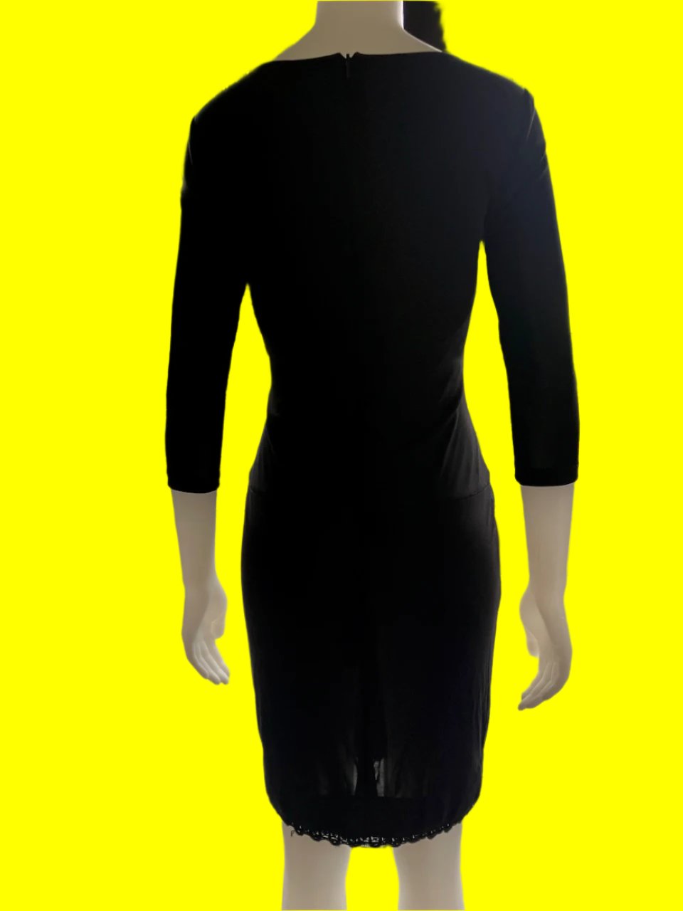 Adrienne Winkelmann - NZ Designer - Little Black Dress - Size: 8