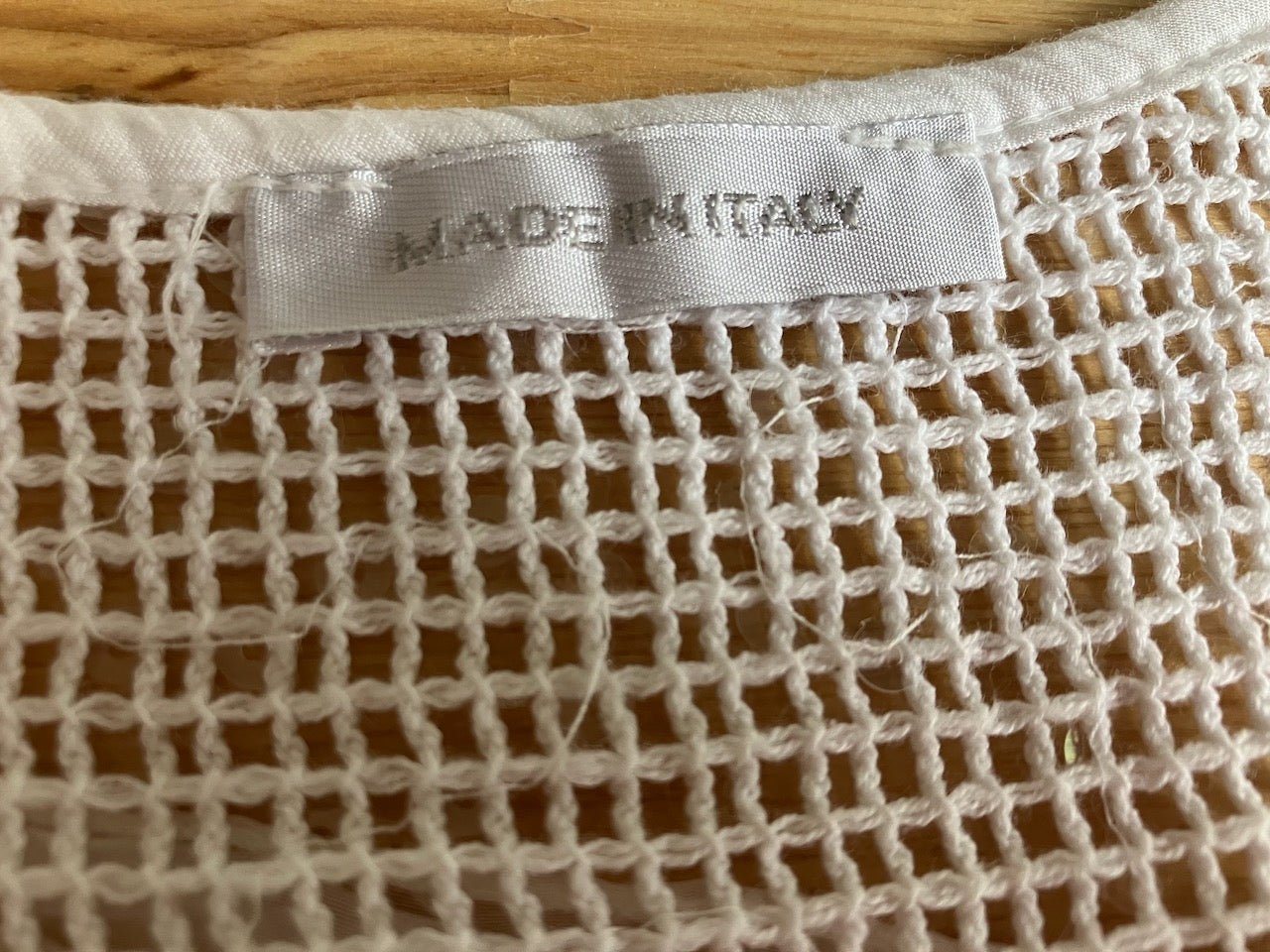 Made In Italy - Beautiful White Kaftan - Size: S