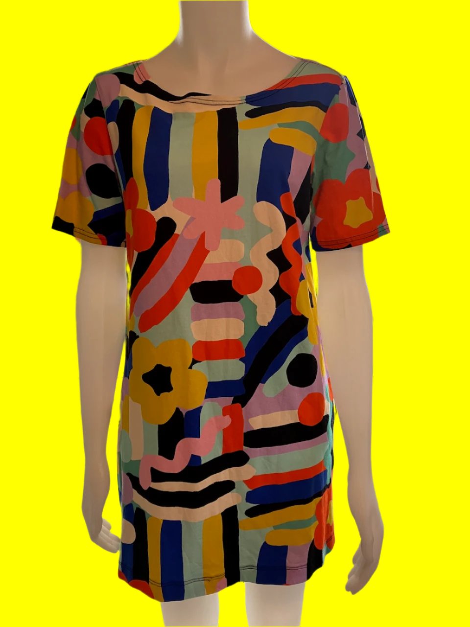 Gorman - Bright & Bold Organic Summer Dress - Size: 10