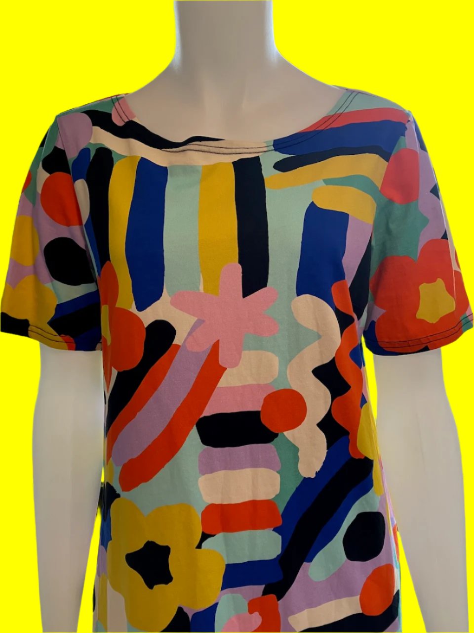 Gorman - Bright & Bold Organic Summer Dress - Size: 10