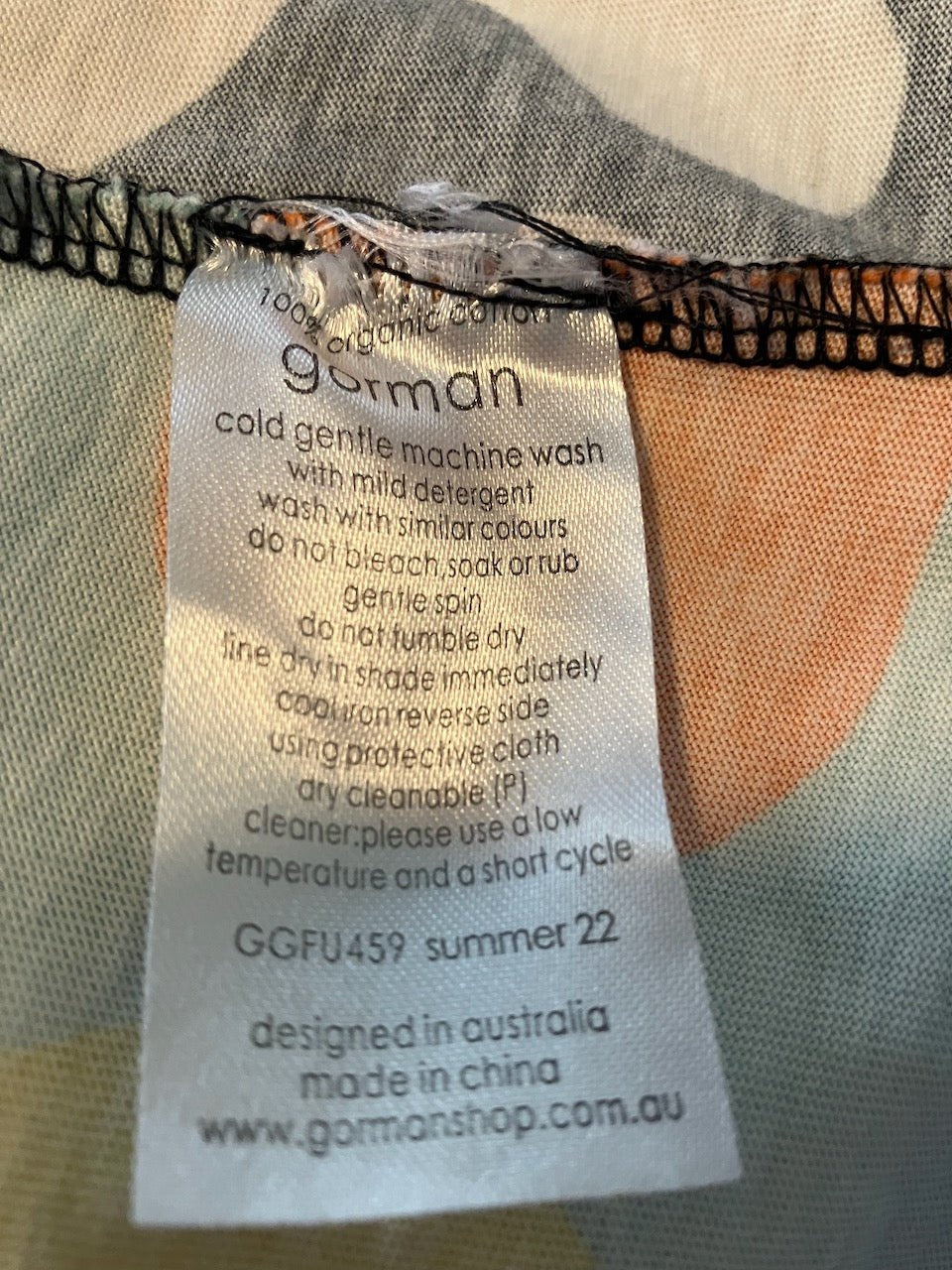 Gorman - Bright & Bold Organic Summer Dress - Size: 10