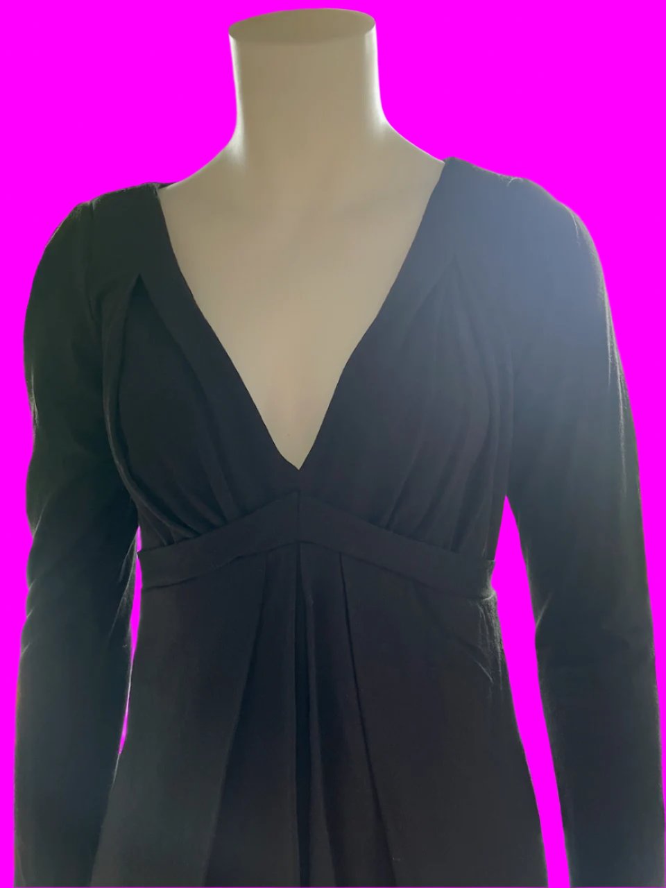 Vanessa Bruno - French Designer Merino Top - Size: S