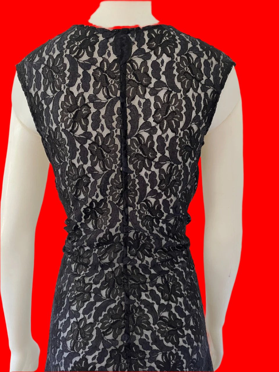 Moochi - Stylish Black Lace Dress - Size: 6