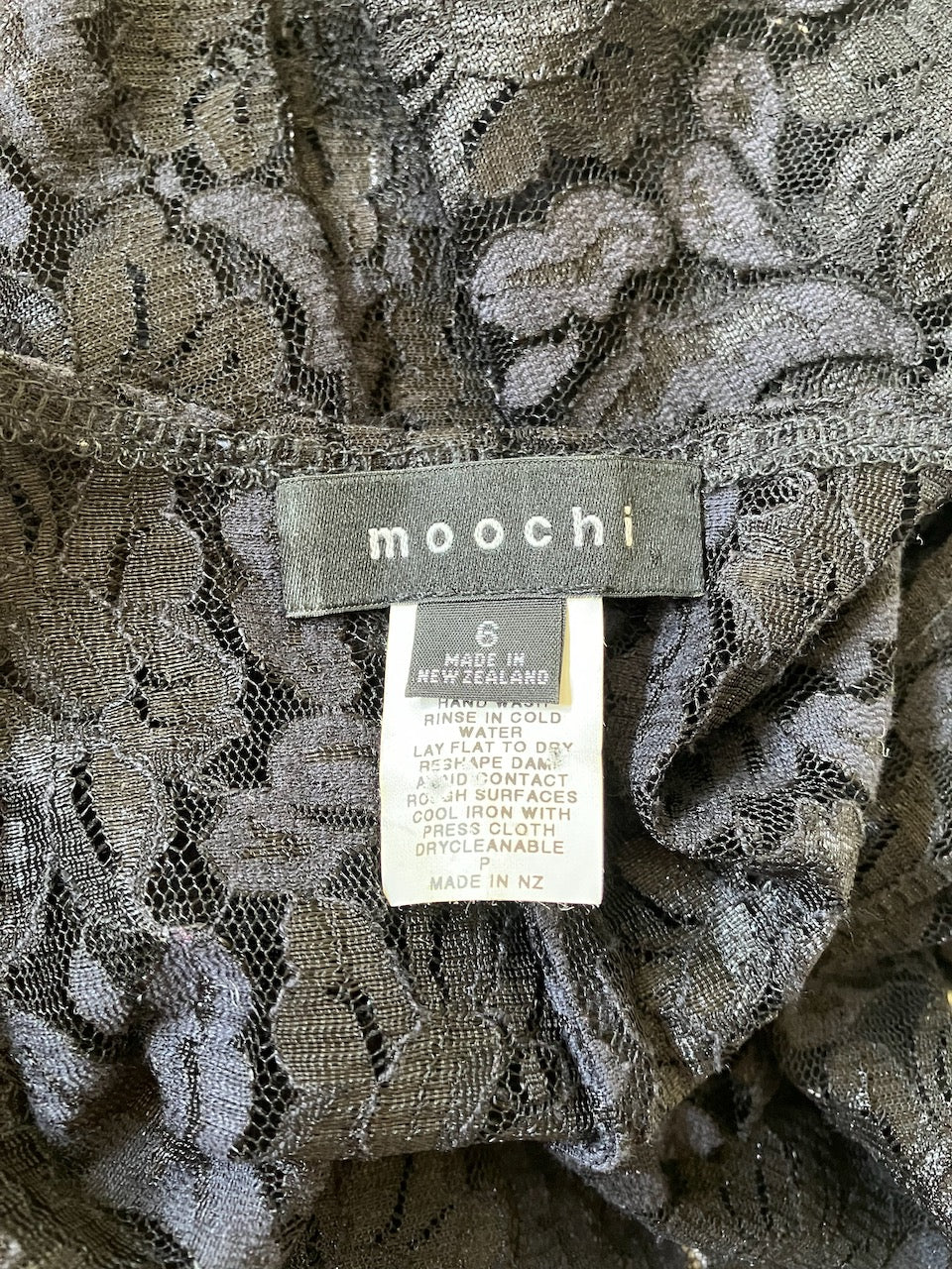 Moochi - Stylish Black Lace Dress - Size: 6
