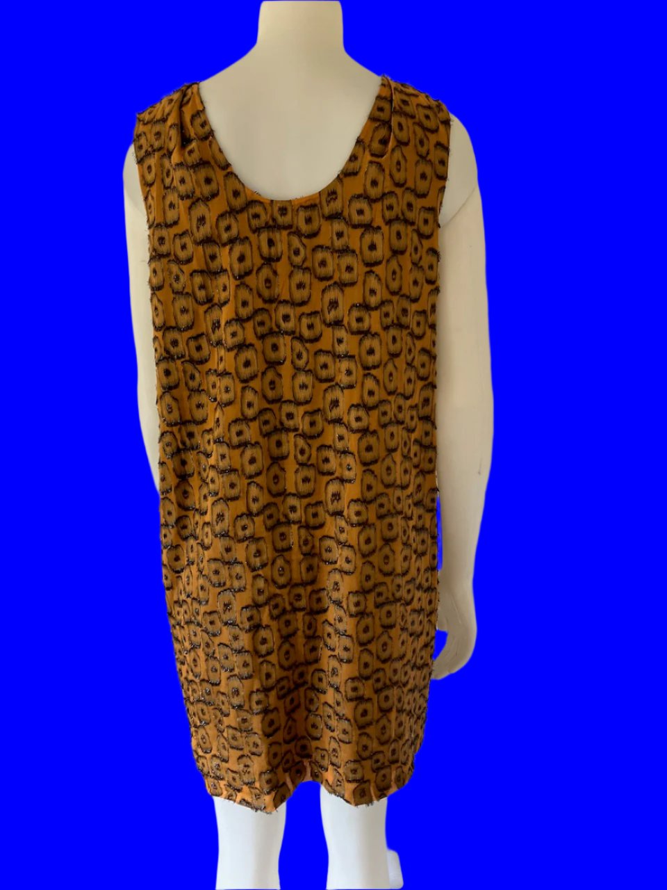 Gorman - Copper Textured Party Dress - Size: 12
