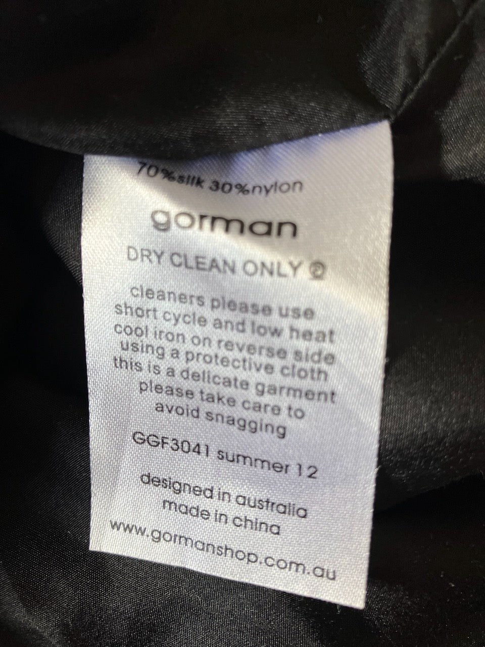 Gorman - Copper Textured Party Dress - Size: 12