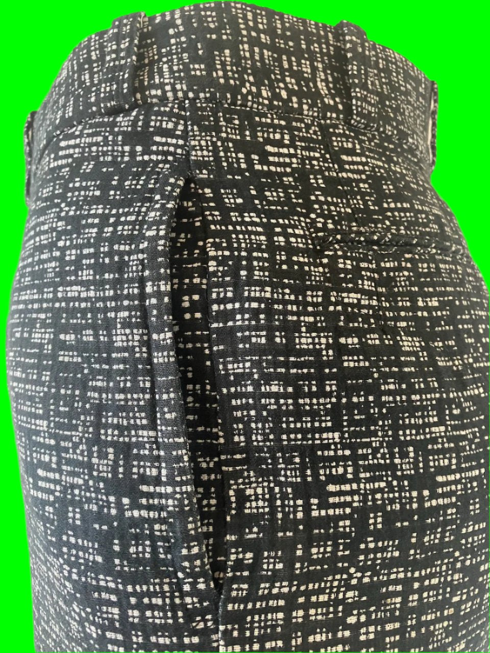 Karen Walker - Black & White Summer Shorts - Size: 8