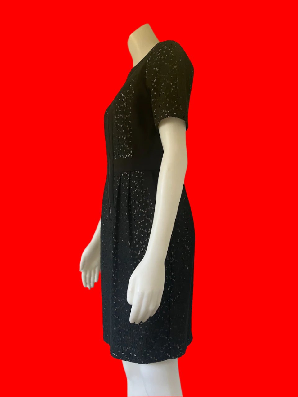 Moss & Spy - Australian Designer Black Lace Dress- Size: 12