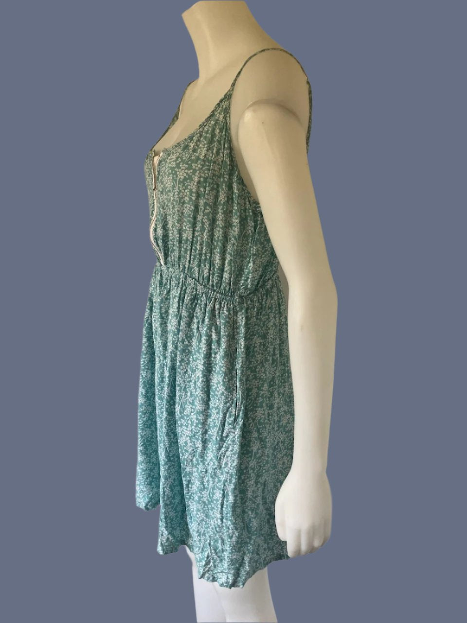Bettie Monroe - Floral Summer Dress - Size: L