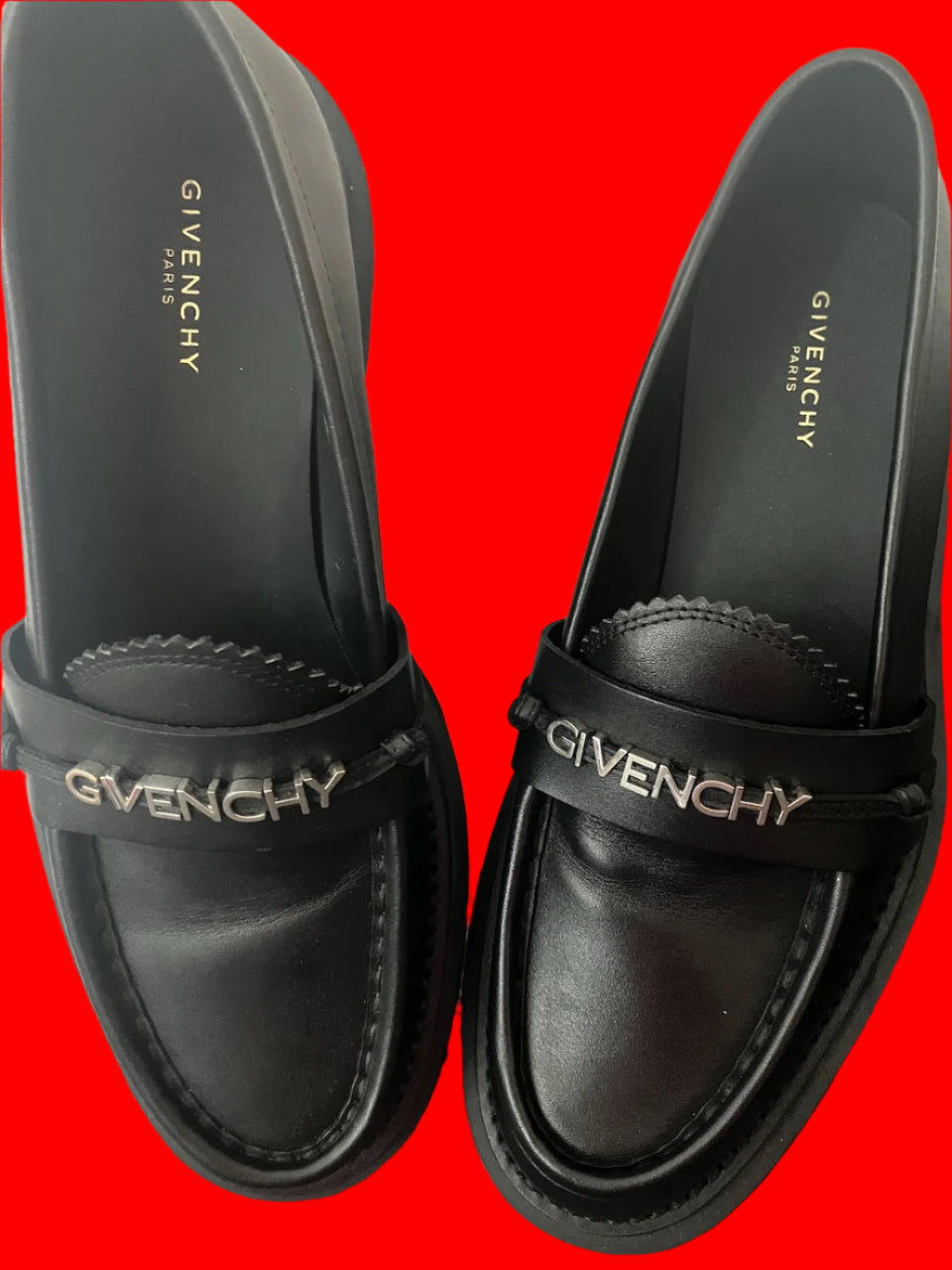 GIVENCHY - Authentic - Elba Chunky Loafers - Size:38