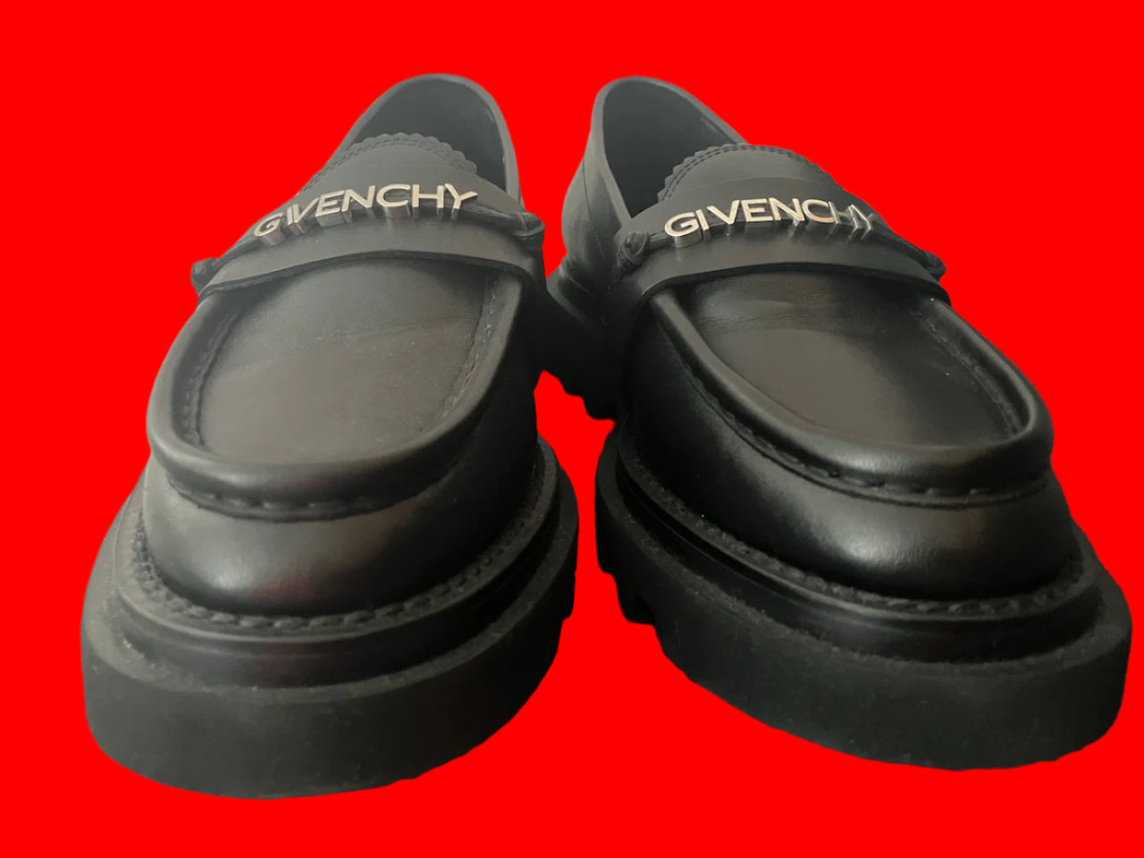 GIVENCHY - Authentic - Elba Chunky Loafers - Size:38