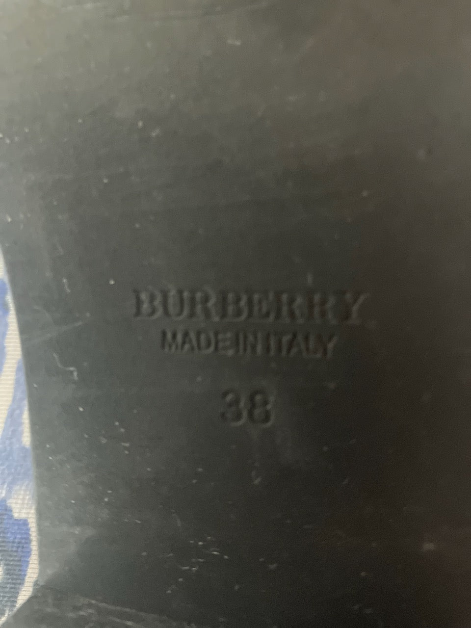BURBERRY - Women's Bootie House Check Print. - Ankle Boot - Size: 38