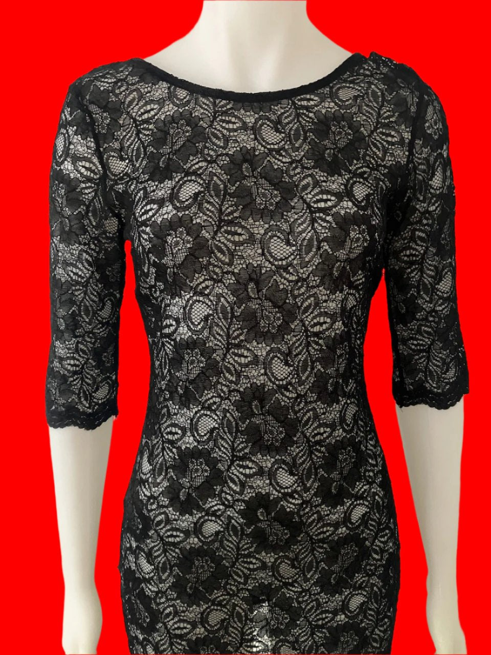 Bec & Bridge - Australian Designer Lace Dress - Size: 12
