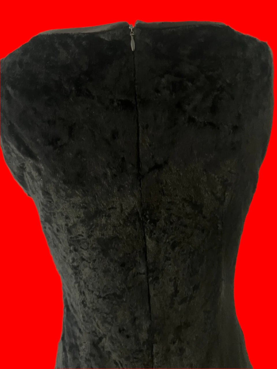 Nicole Miller - New York - Velvet Sleeveless Top - Size: 10