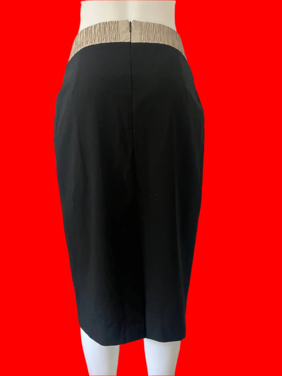 Kate Sylvester - BRAND NEW - Navy Pencil Skirt - Size: 12