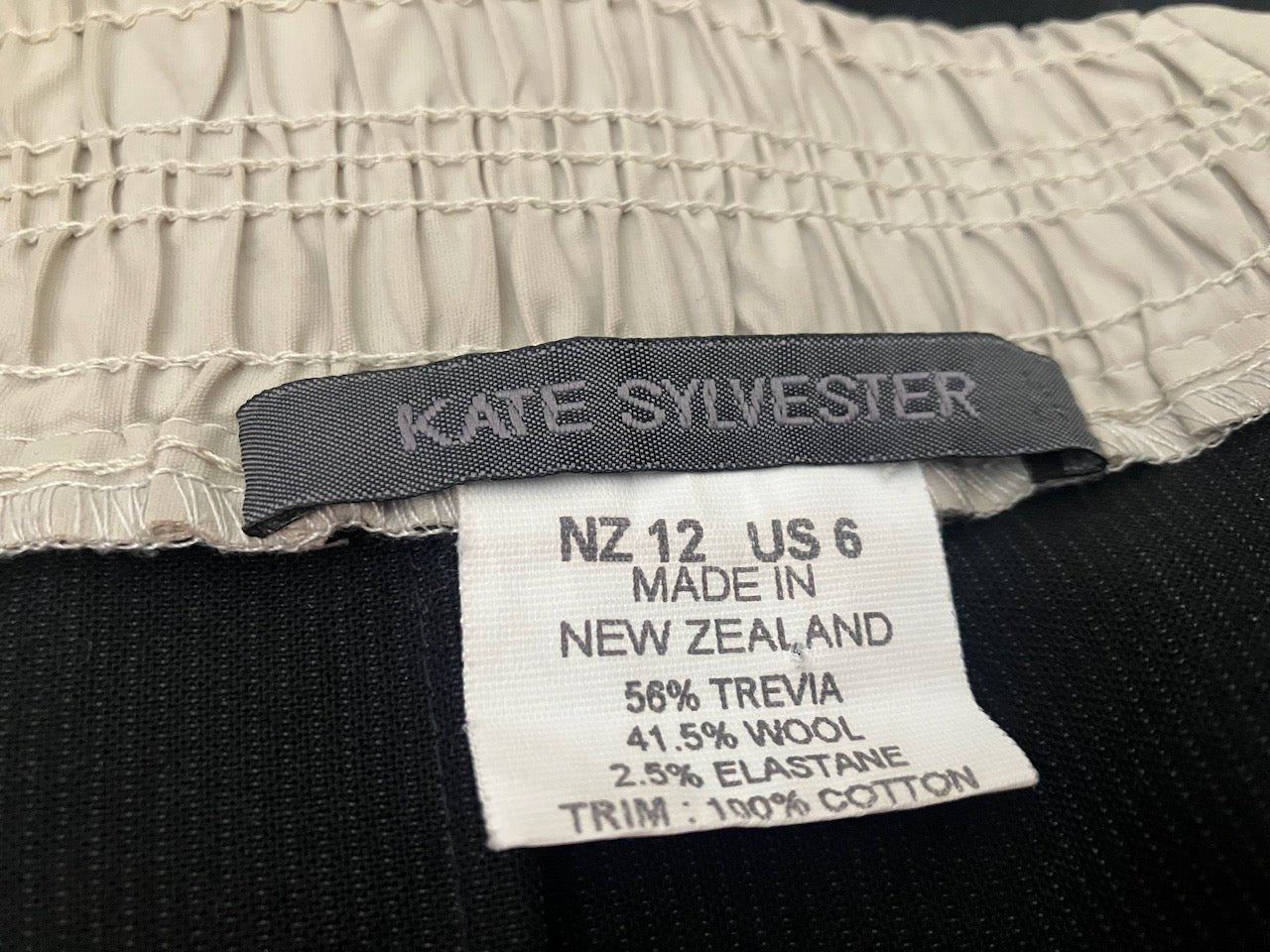 Kate Sylvester - BRAND NEW - Navy Pencil Skirt - Size: 12