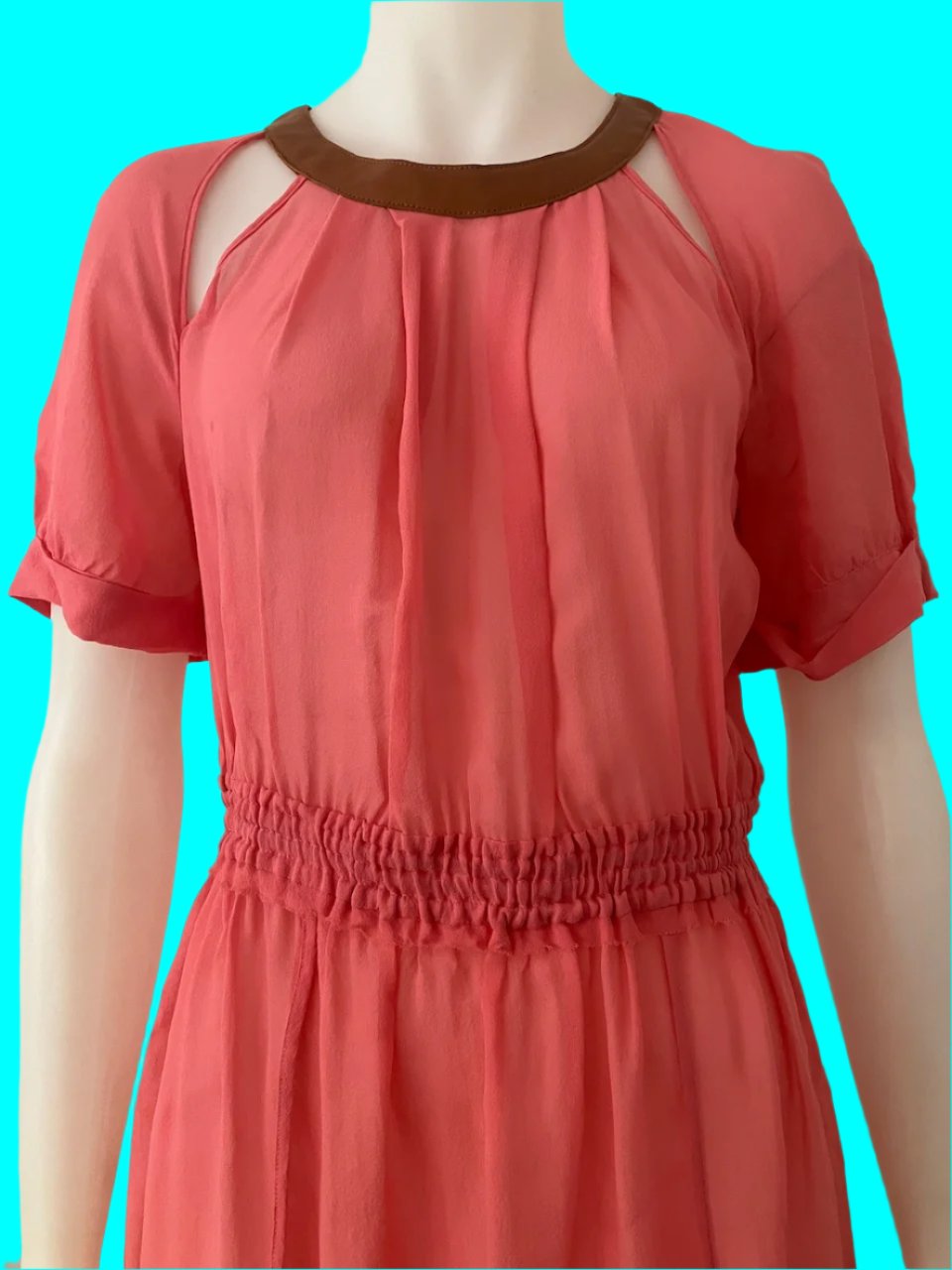 Kate Sylvester - Pure Silk Pink Dress - Size: M