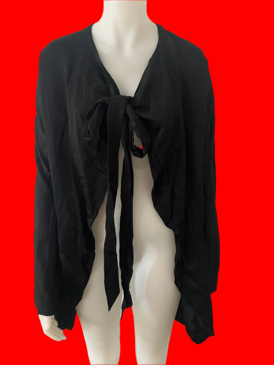 Zambesi - NZ Designer Satin Jacket - Size: 10 (Generous Fitting)
