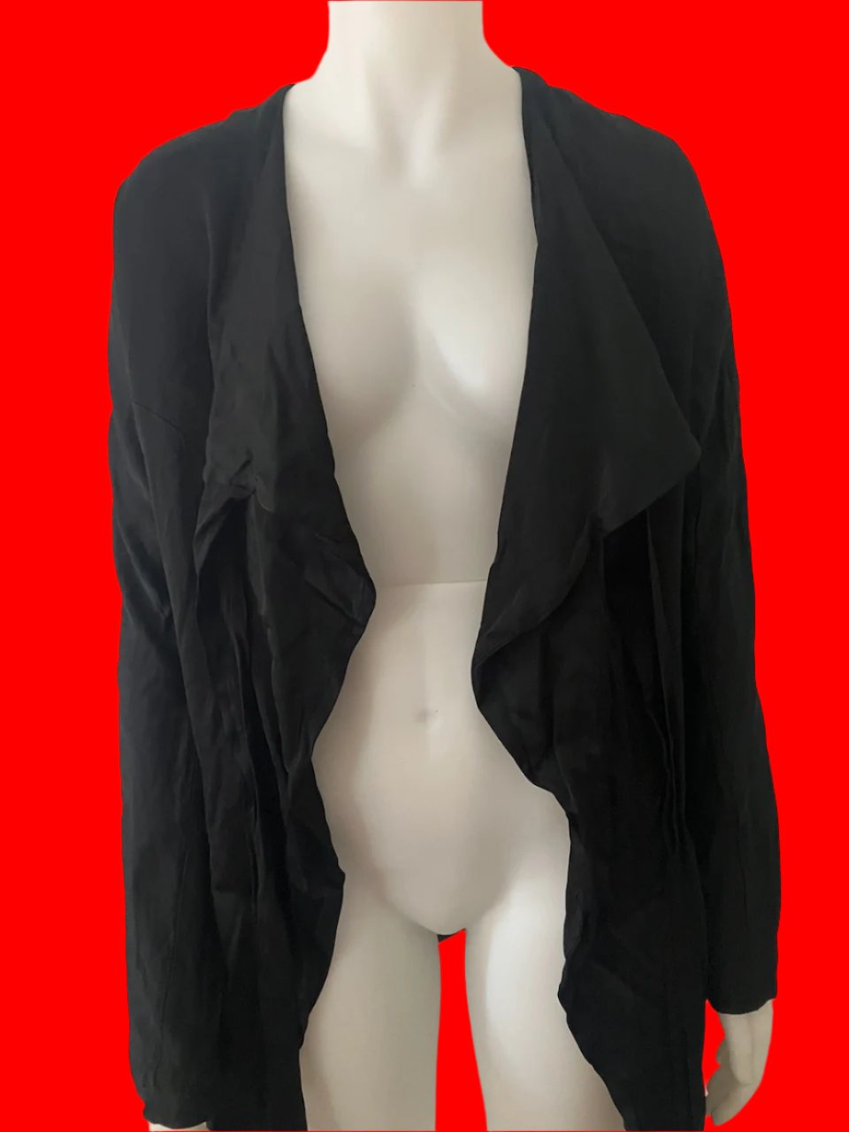Zambesi - NZ Designer Satin Jacket - Size: 10 (Generous Fitting)
