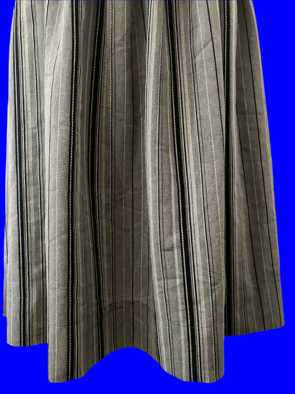 Nelson Molloy - Australian Designer Striped Skirt - Size: 10