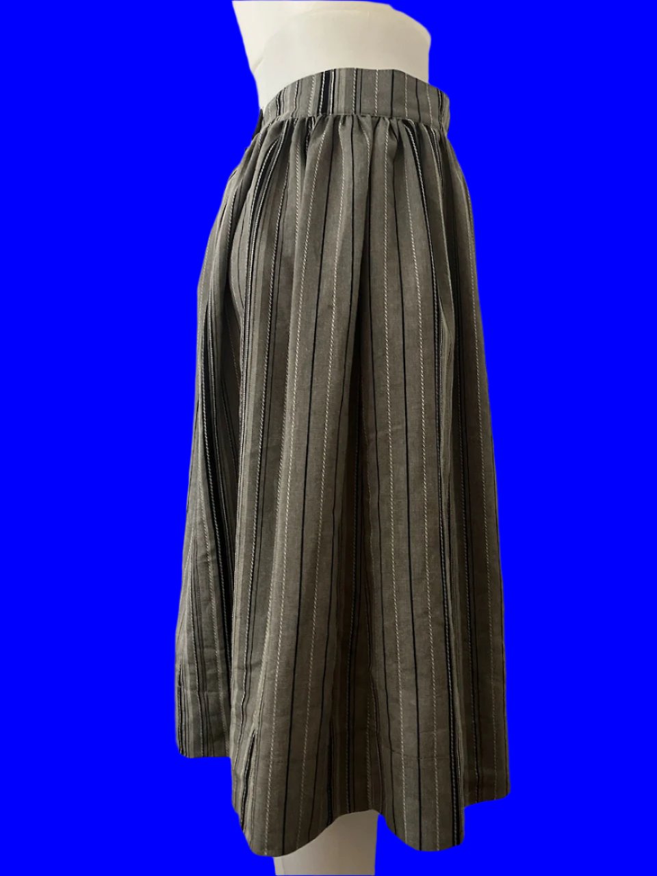 Nelson Molloy - Australian Designer Striped Skirt - Size: 10