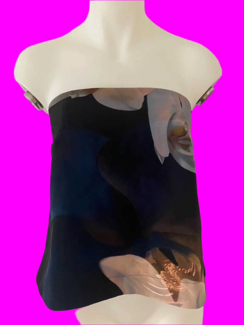 Pasduchas - Brand New - Ophelia Floral Zip Top - Size: 8